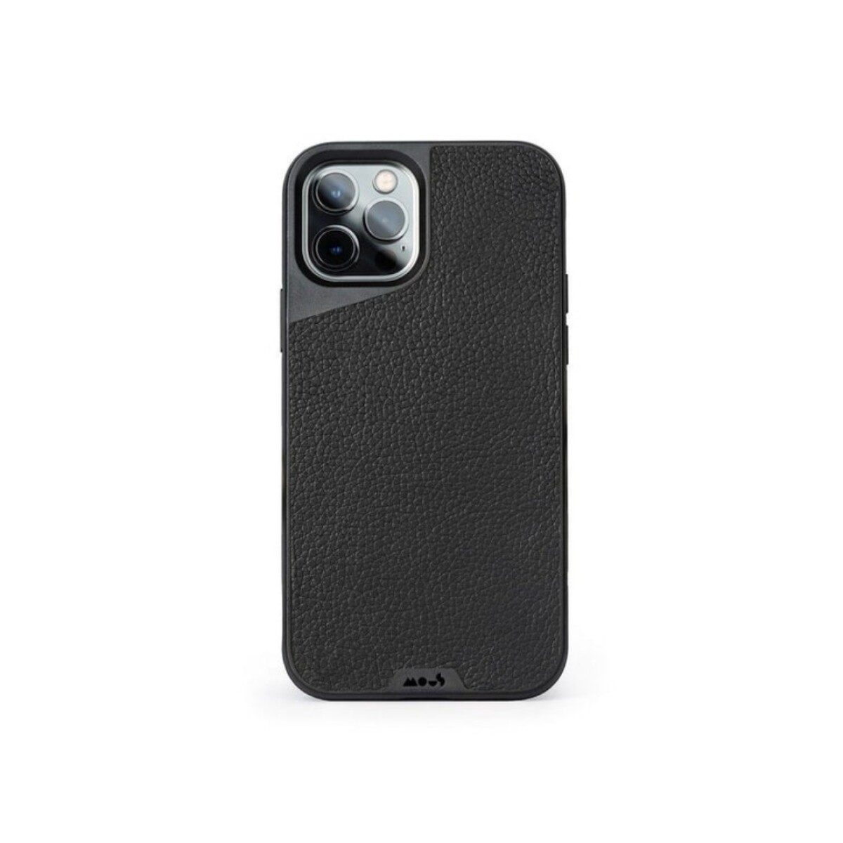 Estuche TPU Mous Black Leather iPhone 13 