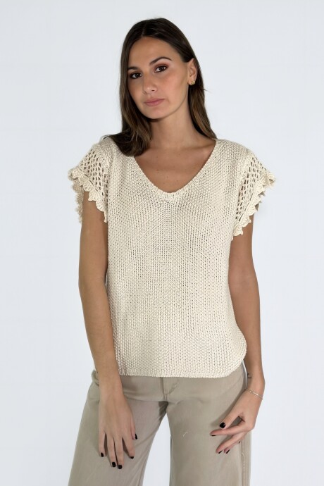 TOP TEJIDO LYRA Crudo