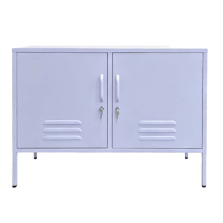 RACK PARA TV 2P METAL VIOLETA OLIVIA LAVANDA