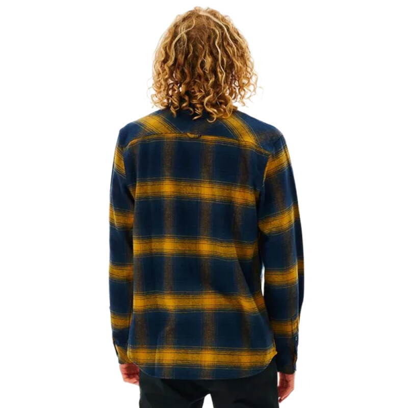 Camisa ML Rip Curl Count Flannel - Azul Camisa ML Rip Curl Count Flannel - Azul