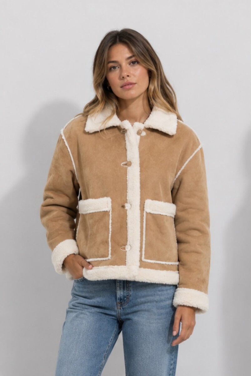 CAMPERA SLOWLY MGF106 - MARRON 