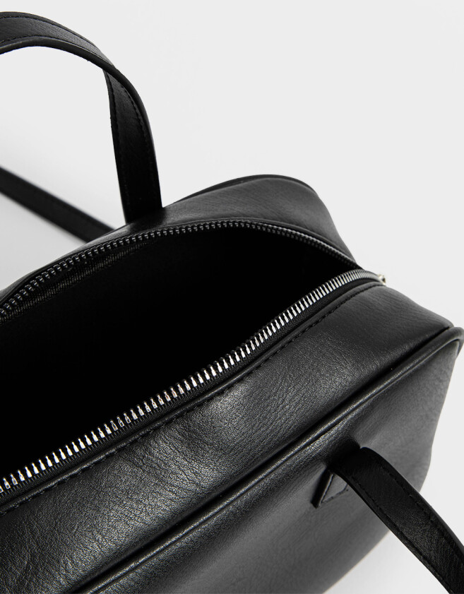 Bowling Cartera Bowling Con Pouch Negro - Negro