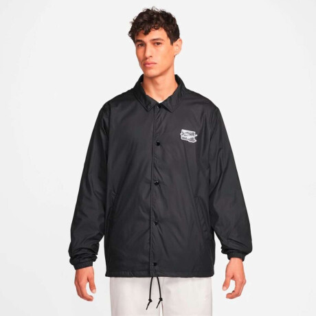 Jacket Nike Club Coaches Bolt de Hombre Negro