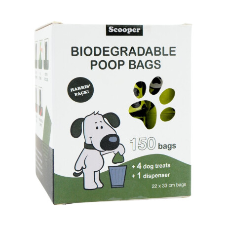 Bolsa de residuos para mascotas 150 unidades con dispensador y huesitos Bolsa de residuos para mascotas 150 unidades con dispensador y huesitos