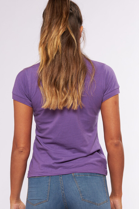 T-SHIRT POLO EVAS Purpura