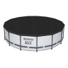 Pileta Redonda Bestway Steel Pro Max 56438 Color Gris Claro 16.015l Pileta Redonda Bestway Steel Pro Max 56438 Color Gris Claro 16.015l