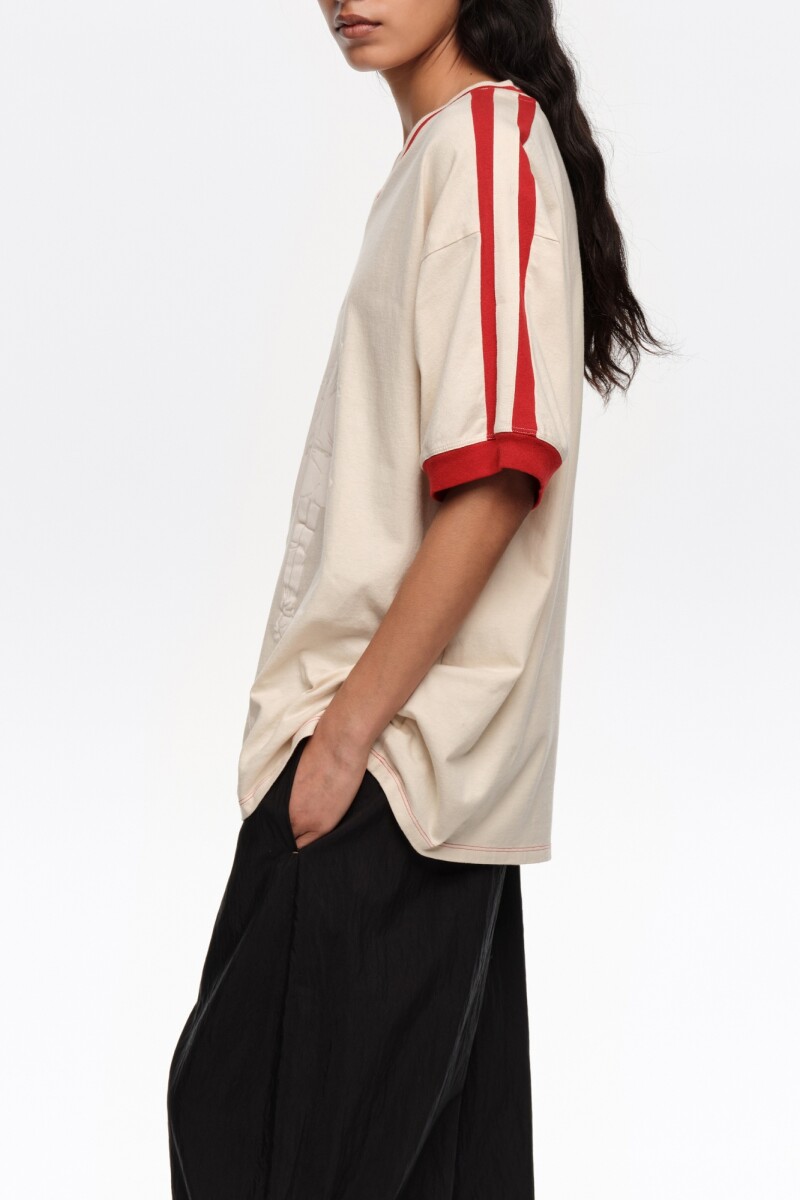 CAMISETA Marfil