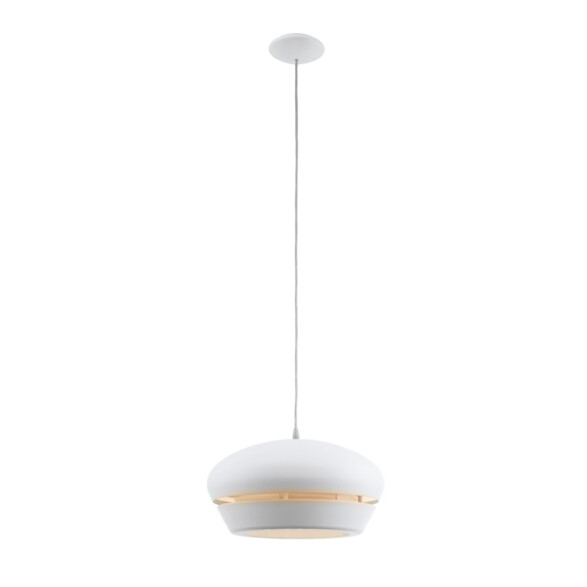 Lámpara colgante blanco con ranura Ø39,5 FOSALBA EG2186