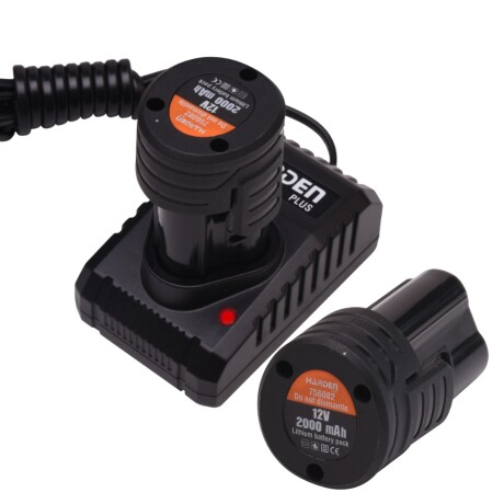 TALADRO ATORNILLADOR A BATERIA 12V 2BAT.2AMP HARDEN ++ N/a