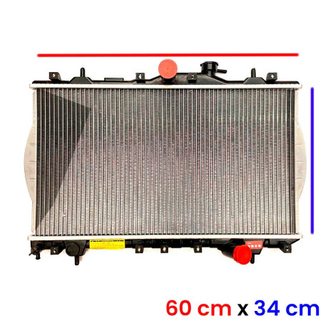 RADIADOR JAC J3 (PANEL 60x34CM) - RADIADOR JAC J3 (PANEL 60x34CM) -