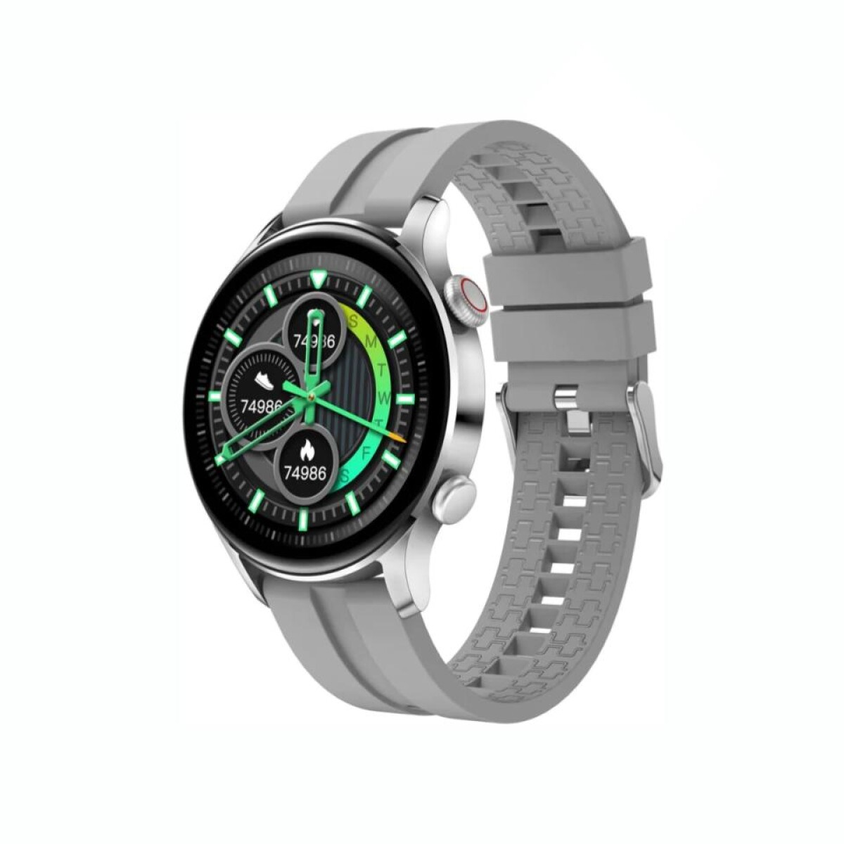Reloj Smartwatch ARGOM C60 1.32' IPS Sumergible IP67 - Silver 