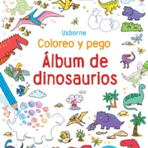 Album De Dinosaurios Coloreo Y Pego Album De Dinosaurios Coloreo Y Pego