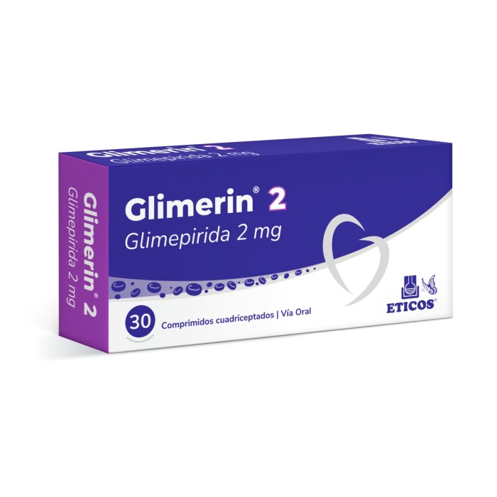 GLIMERIN 2 MG. CJ X 30 COMP. única