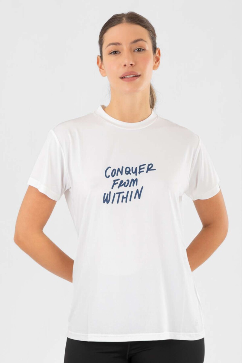 Remera inspire - Blanco 