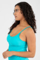Tank tera evasé Turquoise