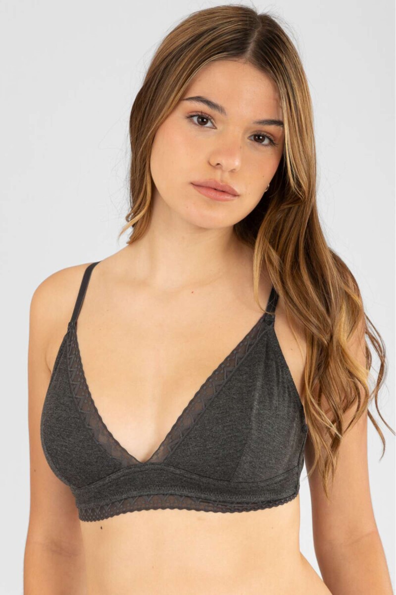 Bralet risco - Gris oscuro 