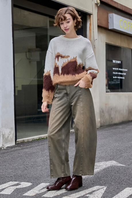 Pantalon Envar Taupe / Mink / Vison