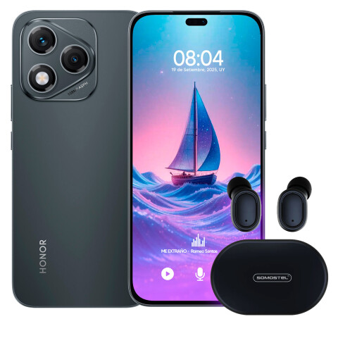 Honor 400 Lite 16gb (8+8) De Ram/256 Gb 5g + Regalo NEGRO