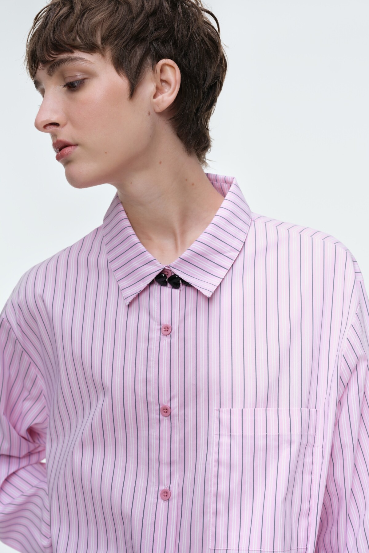 Camisa Roma Rosado