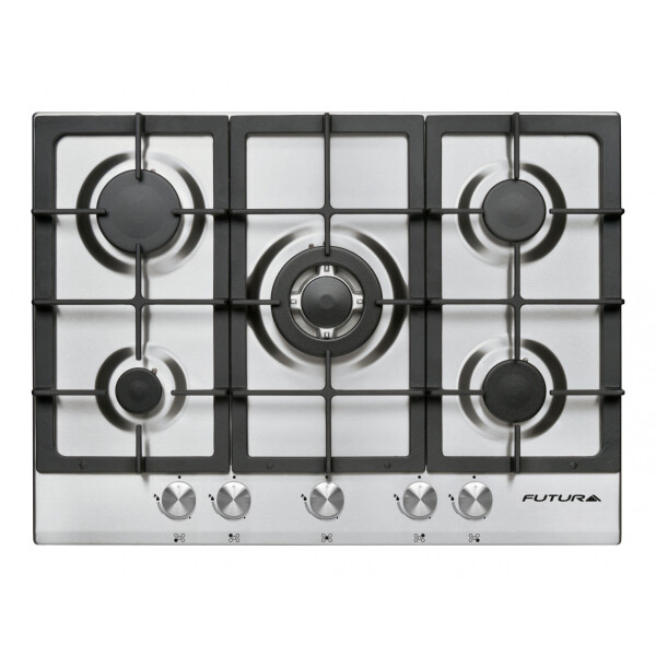 ANAFE FUTURA A GAS INOX 5 QUEMADORES FUT-AG700X-5 ANAFE FUTURA A GAS INOX 5 QUEMADORES FUT-AG700X-5