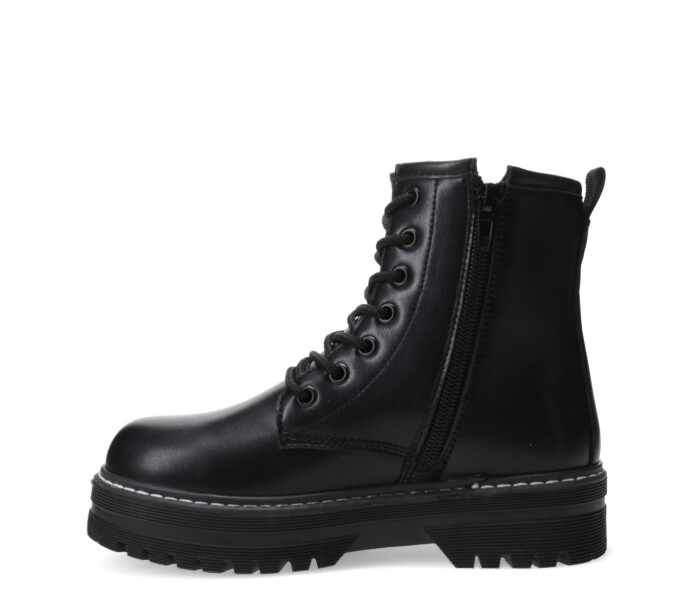 Botas de Niña MINI Miss Carol LEAVEN acordonada Negro