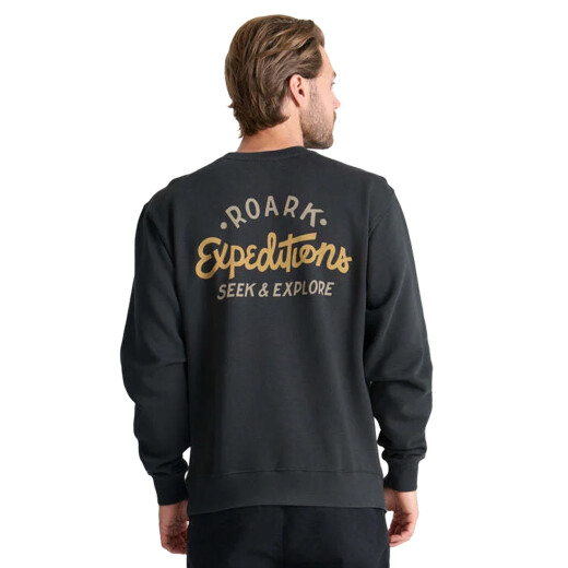 Buzo Roark Sign Writer Fleece - Negro Buzo Roark Sign Writer Fleece - Negro