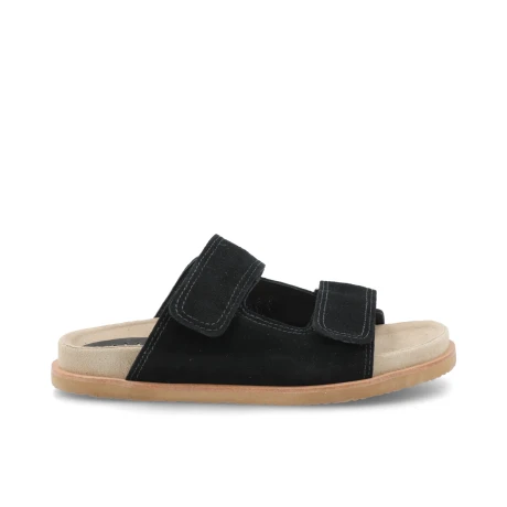 SANDALIAS VENET - CUERO GIANELLA NEGRO
