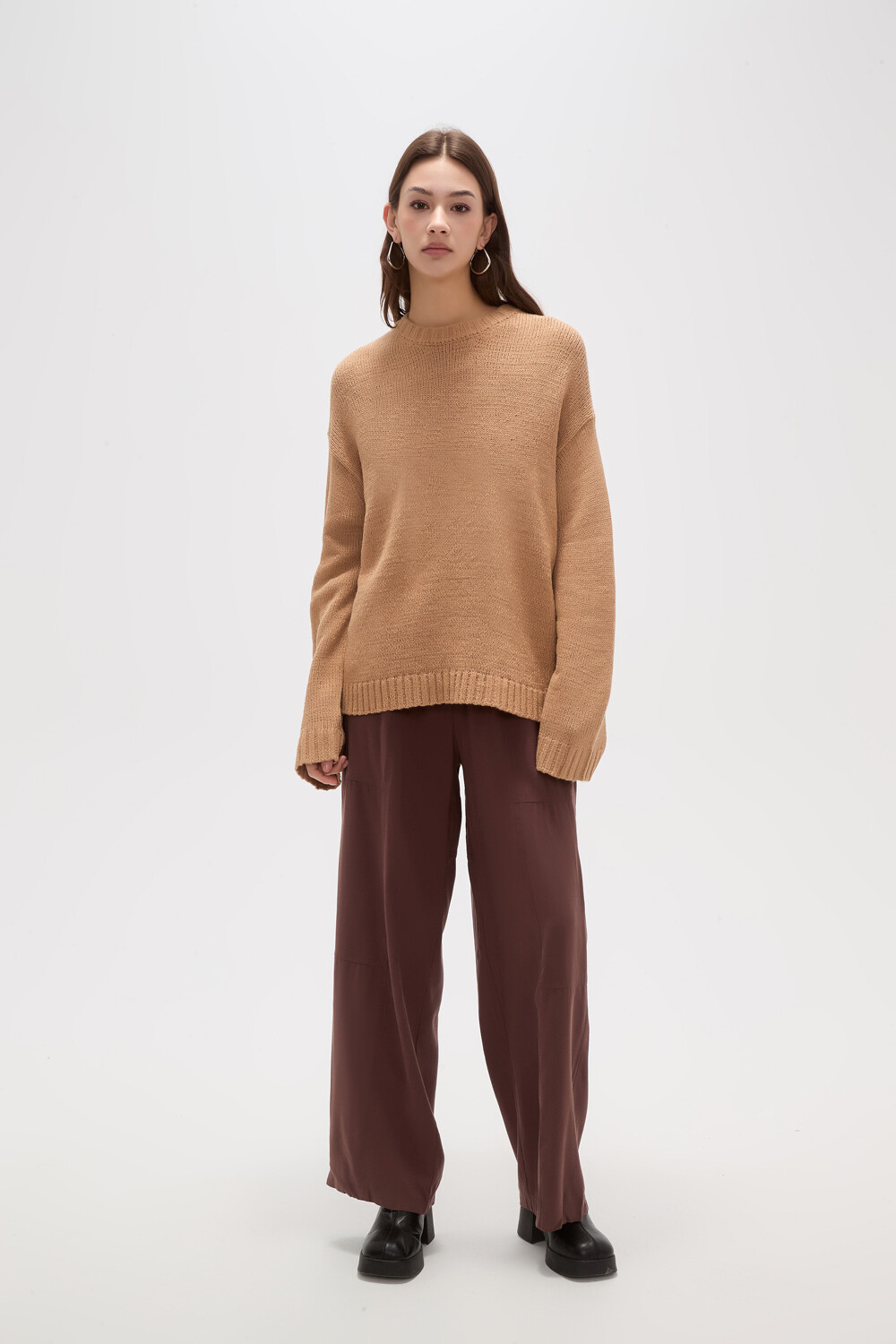 Sweater Silicia Beige Oscuro