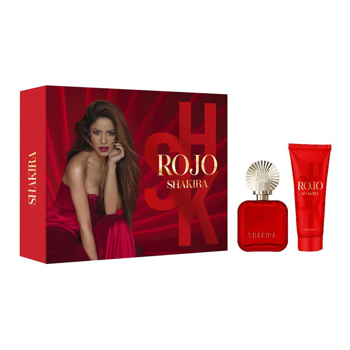 Set Shakira Rojo eau de parfum 50ml + Body lotion 75 ml 