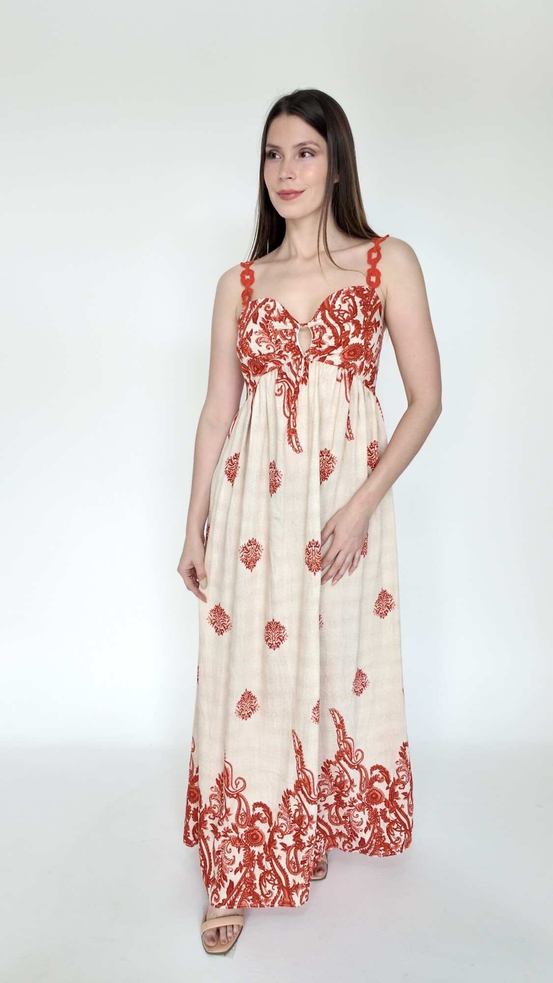 Vestido Narel Naranja