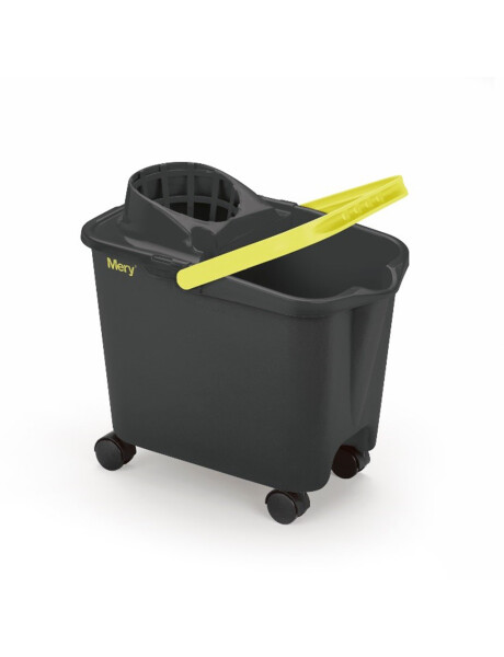 BALDE C/ESCURRIDOR Y RUEDAS 14L GRIS. 39x37x26CM BALDE C/ESCURRIDOR Y RUEDAS 14L GRIS. 39x37x26CM
