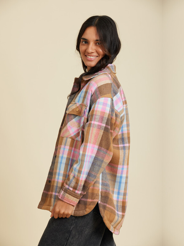 CAMISA ENYA RUSTY Camel