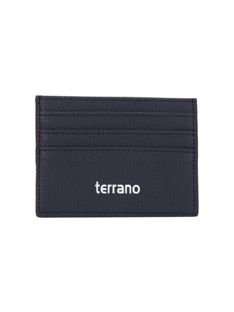 Tarjetero Con Visor Berlín Azul