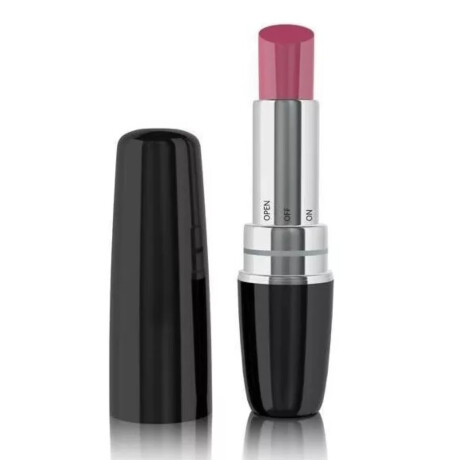 Discreto Vibrador Labial Para Estimular Clitoris Lipsctick Negro