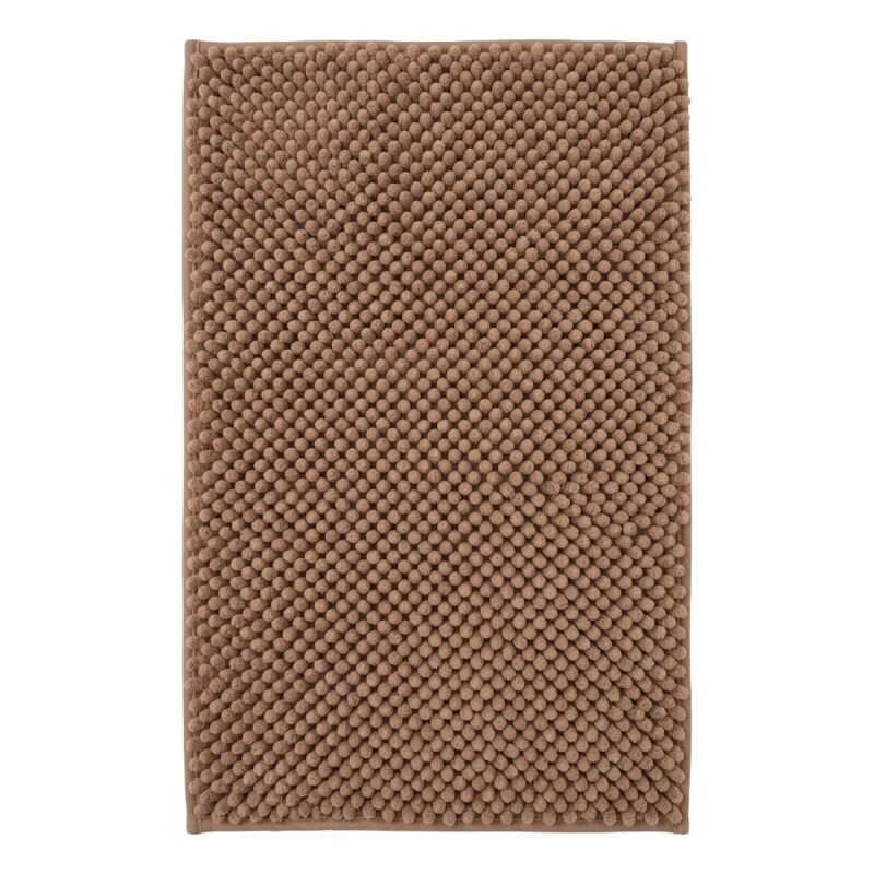 ALFOMBRA BEIGE OSC 50X80CM P/BAÑO Unica