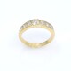 Anillo en oro 18k amarillo y brillantes Anillo en oro 18k amarillo y brillantes