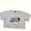Crop Top Mickey Gris