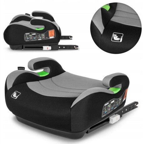 Booster con isofix 22 a 36kg Gray