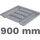 Organizador de cubiertos Gris 900-g