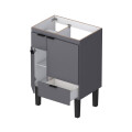 MUEBLE DE BAÑO MODELO IBATE GRIS SIN TAPA Mueble De Baño Modelo Ibate Gris Sin Tapa
