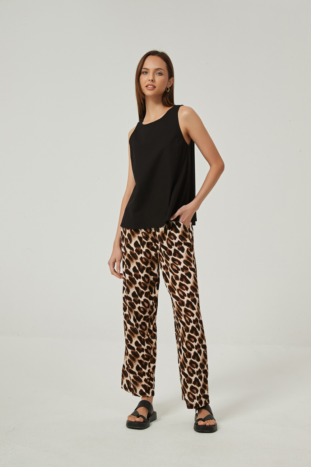 Musculosa Elowen Negro