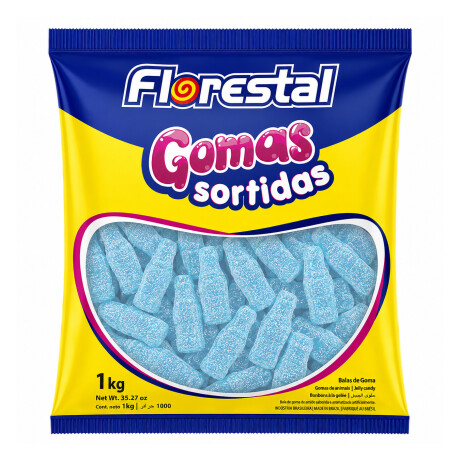 Goma Florestal 1 kg Botellas Celestes