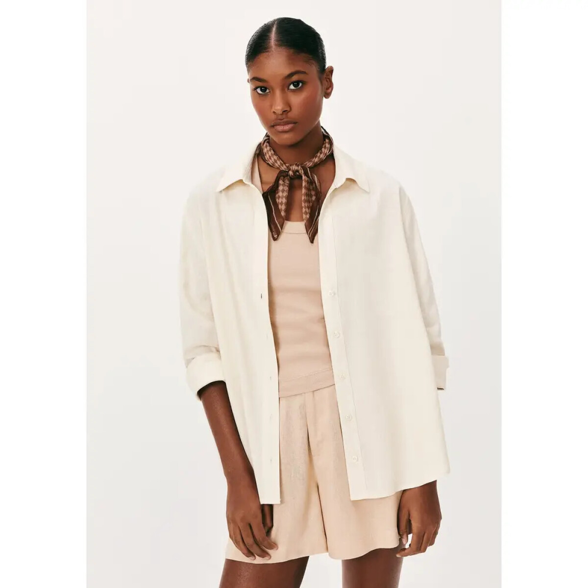 CAMISA FEM - OFF WHITE 