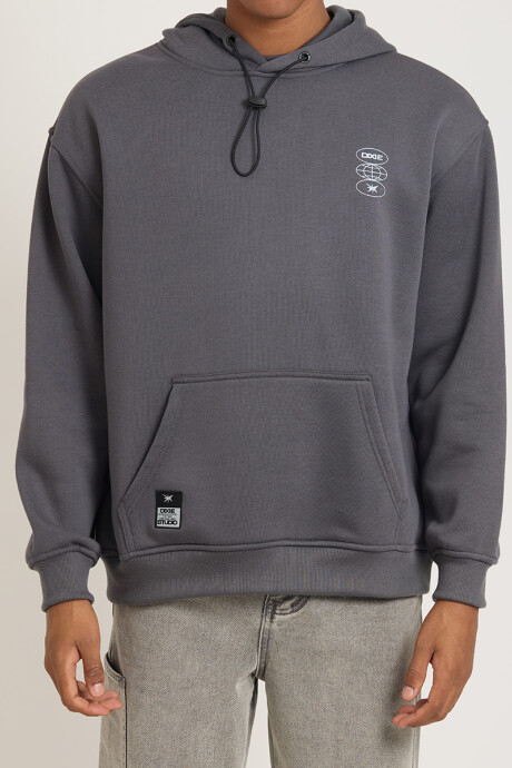 CANGURO S/C RHYS DIXIE Gris Oscuro