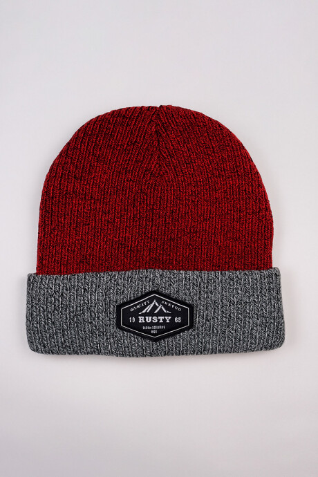 GORRO RYBAK RUSTY Rojo