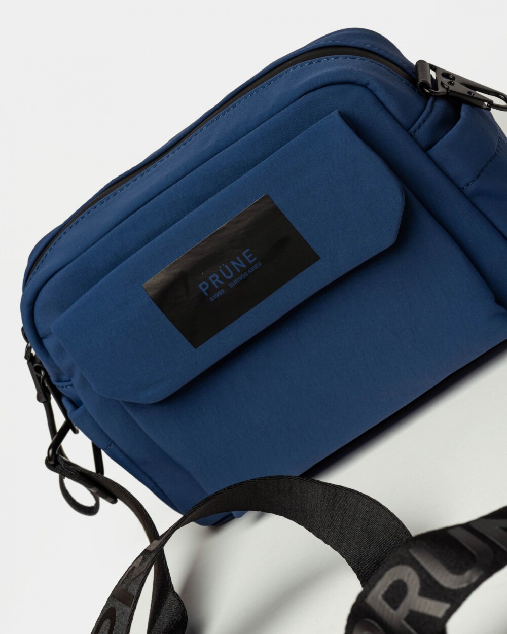 Bandolera Adventure en nylon Azul