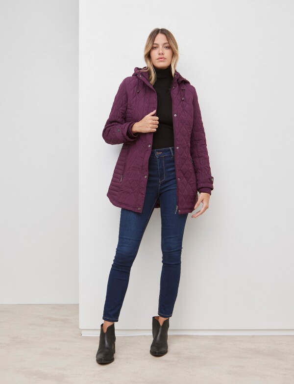 Campera Capitoneada VIOLETA