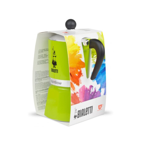 Cafetera Moka Rainbow Verde 130ml Bialetti Cafetera Moka Rainbow Verde 130ml Bialetti
