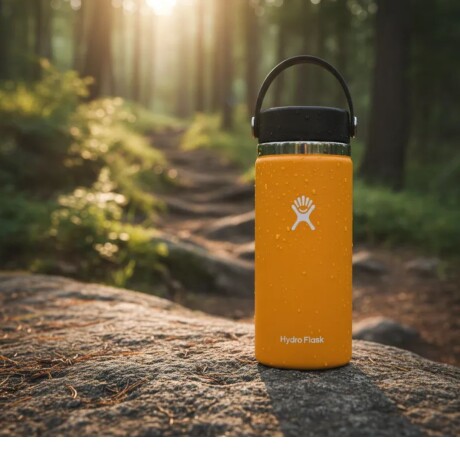 Botella 20 Oz (591ml) Wide Flex cap Hydro Flask Starfish