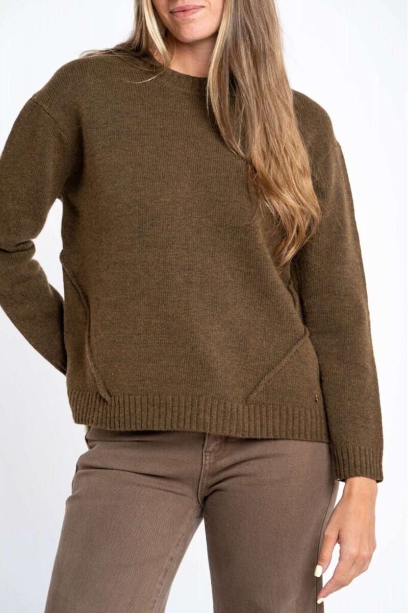 Sweater Lana - Oliva 